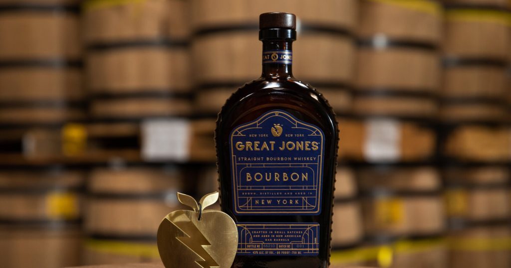 Great Jones Bourbon Bottle