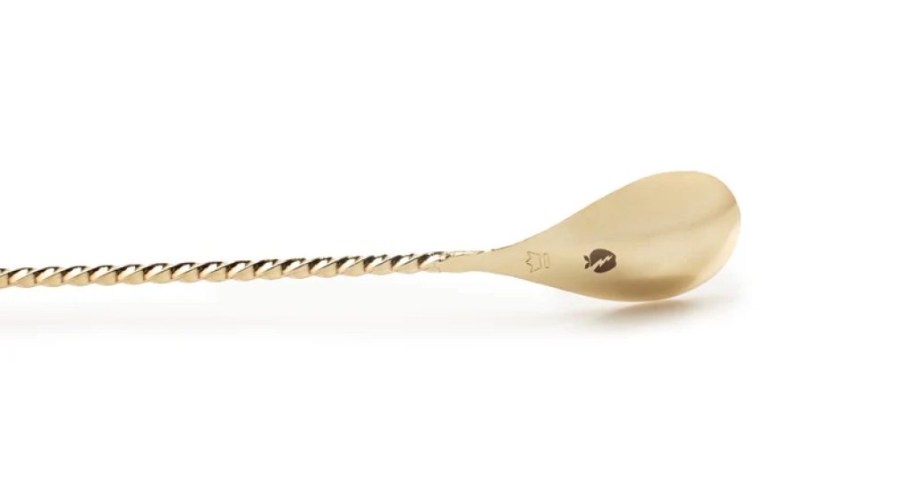 A Great Jones branded bar spoon